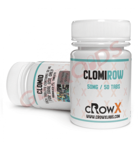 Clomirow 50 mg 50 Tablets CrowxLabs USA