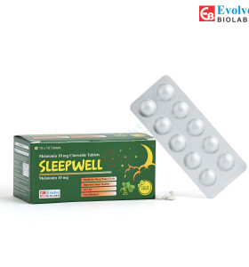 Sleepwell Melatonin 10 Evolve Biolabs INT Sleepwell Melatonin 10 Evolve Biolabs INT