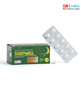 Sleepwell Melatonin 10 Evolve Biolabs INT Sleepwell Melatonin 10 Evolve Biolabs INT