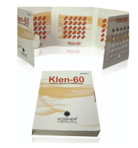 Kosher Pharma INT Klen-60 100 Tabs Kosher Pharma INT – Buy Clenbuterol Online
