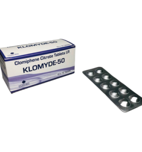 Klomyde-50 100 Tabs Kosher Pharma INT