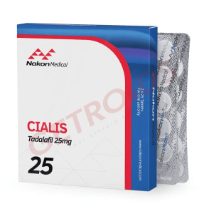 Cialis 25mg 50 Tablets Nakon Medical USA