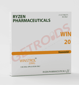 Winstrol 20mg 50 Tablets Ryzen Pharma USA