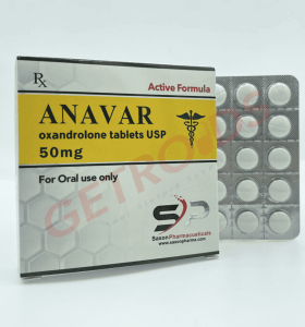 Anavar 50mg 50 tabs Saxon Pharma USA