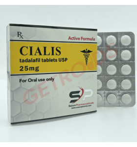 Saxon Pharma USA Cialis 25 mg 50 Tablets Saxon Pharma USA – Buy All Online