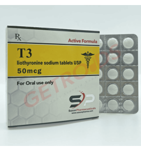 Saxon Pharma USA T3 Cytomel 50 mcg 50 Tablets Saxon Pharma USA – Buy Liothyronine Sodium Online