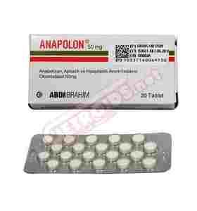 Anapolon 50 mg 20 Tablets Abdi Ibrahim