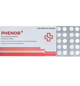 Phenor T3 25 mcg 100 Tabs Beligas Pharma USA