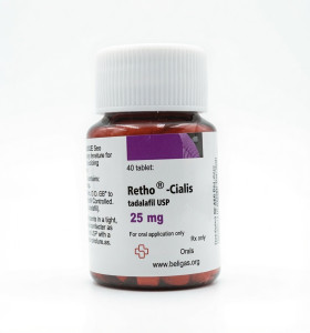 Retho Cialis 25 mg 50 Tablets Beligas Pharma USA