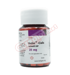 Retho Cialis 25 mg 50 Tablets Beligas Pharma USA