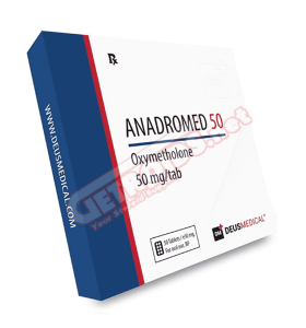ANADROMED 50 (Oxymetholone) Deus Medical