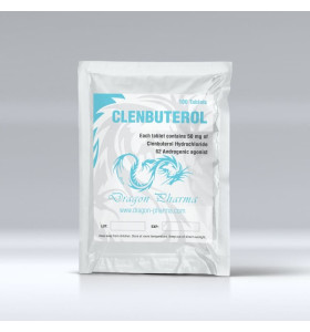 Dragon Pharma Clenbuterol 40 mcg 100 Tablets Dragon Pharma – Buy All Online