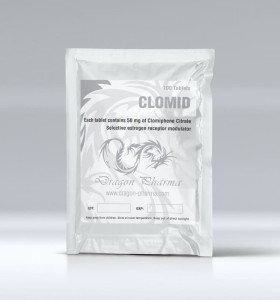 Clomid 50 mg 100 Tablets Dragon Pharma