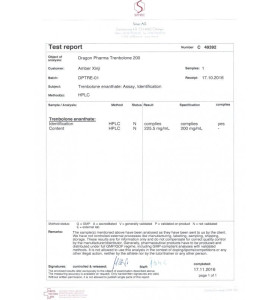 Trenbolone 200 mg 10 Ml Dragon Pharma 