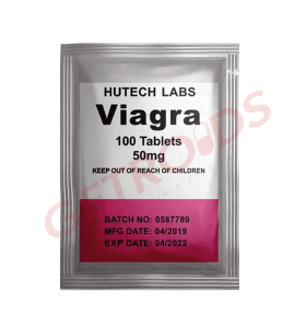 Viagra 50 mg 100 Tablets Hutech Labs USA