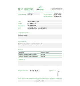 Deus Medical CLOMIMED 50 Deus Medical – Buy Clomiphene Citrate Online Deus Medical CLOMIMED 50 Deus Medical – Buy Clomiphene Citrate Online