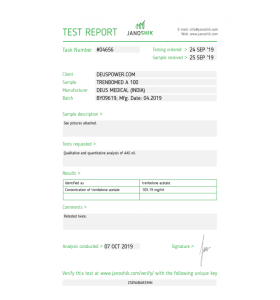 Deus Medical TRENBOMED A 100 Deus Medical – Buy Trenbolone Acetate Online