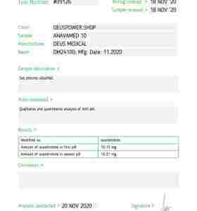 ANAVAMED 10 Deus Medical