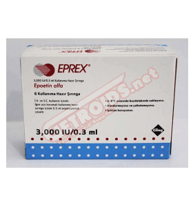 Eprex 3000 IU Janssen Cilag