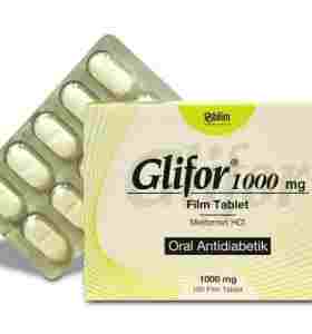 Glifor 1000 mg 100 Tablets Bilim