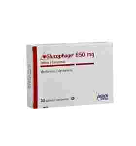 MERCK SHARP & DOHME Glucophage 850 mg 100 Tablets Merck – Buy All Online