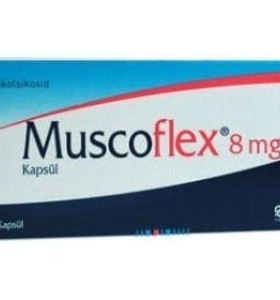 Muscoflex 8 mg 14 Capsules Bilim