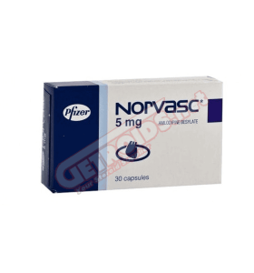Norvasc 5 mg 30 Tablets Pfizer