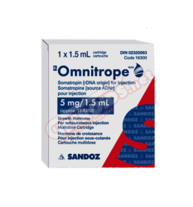 SANDOZ Omnitrope Somatropin 15 iu (5mg) Sandoz – Buy Somatropin Online