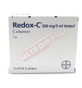 Redox-C (Vitamin C) 500 Mg 5 Ml Amp Bayer