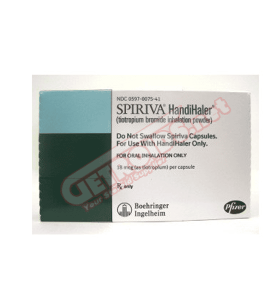Spiriva HandiHaler 18mg 30 Caps Boehringer Ingelheim