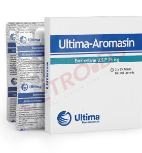 Ultima-Aromasin 25 mg 50 Tablets Ultima Pharma USA