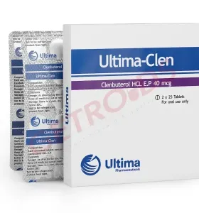 Ultima-Clen 40 mcg 50 Tablets Ultima Pharma INT Ultima-Clen 40 mcg 50 Tablets Ultima Pharma INT