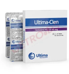 Ultima Pharma INT Ultima-Clen 40 mcg 50 Tablets Ultima Pharma INT – Buy All Online
