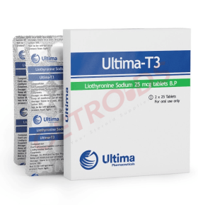 Ultima Pharma INT Ultima-T3 25 mcg 50 Tablets Ultima Pharma INT – Buy Liothyronine Sodium Online