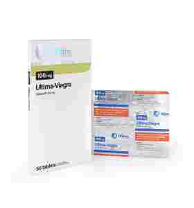 Ultima-Viagra 100 mg 50 Tablets Ultima Pharma USA