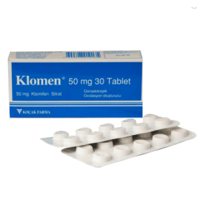 Kocak Farma Klomen 50 mg 10 Tablets Kocak Farma – Buy Clomiphene Citrate Online